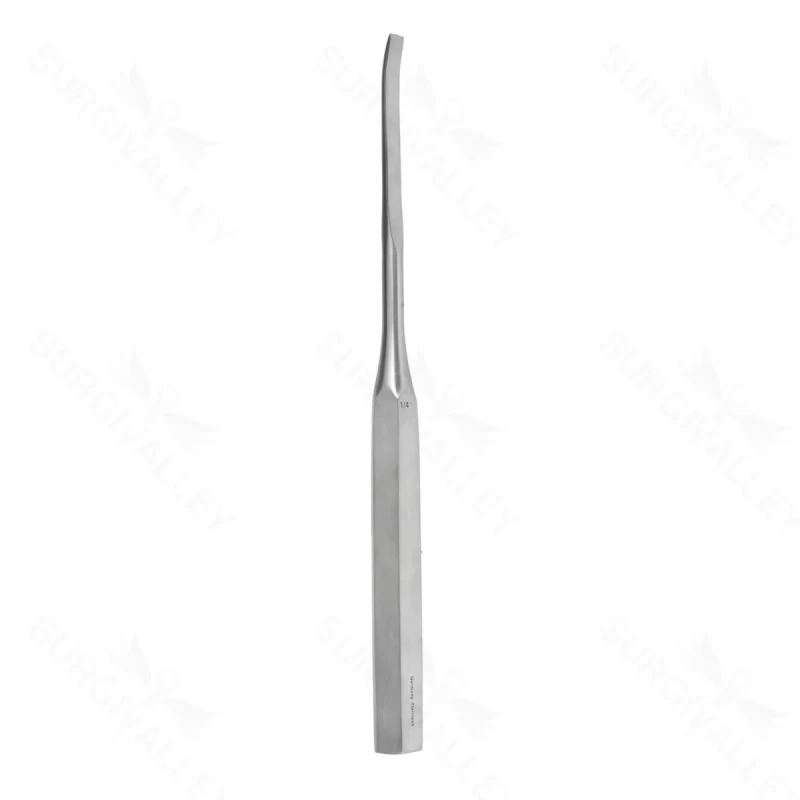 9 1/2″ Hibbs Endura-Cut Osteotome 1/4″ Curved