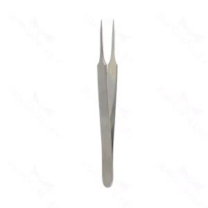 4 1/4″ Forceps - straight tip 0.4mm dia 9mm wide – surgivalley (001211429)