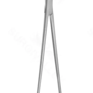 Vanderbilt university vessel clamp forceps 8 1/2" lightly curved serrated jaws ring handle – surgivalley (001210760)