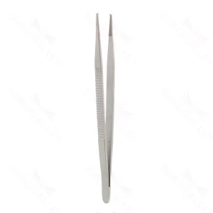 8 3/4″ Curtis Tissue Forceps – serrated 1×2 teeth – surgivalley (S01-78-00-109)