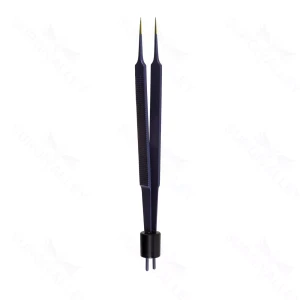 Malis Style Bipolar .25 tip, straight, titanium, 6″ (S01-78-00-1296)