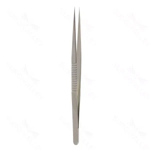 18cm Jeweler Forceps – .3mm dia 1mm thick shanks (S01-78-00-1506)