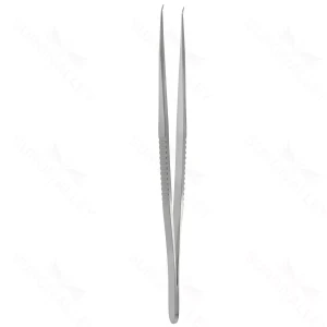 Micro Jeweler Forceps – .3mm tips ang 40 deg 9mm hndl 7″ – surgivalley (S01-78-00-1513)