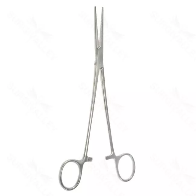 8″ Heiss Artery Forceps – delicate straight 1×2 teeth