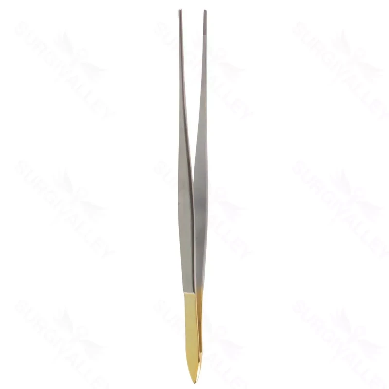 7″ Cushing Forceps – TC gutsch handle straight delicate tips