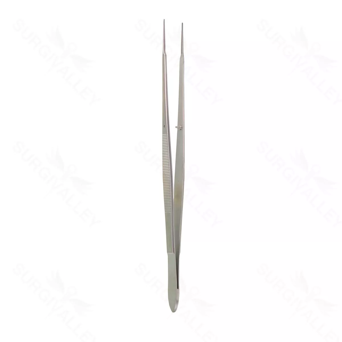 9 1/2″ Gerald-DeBakey Tissue Forceps – 1mm tips flat handle