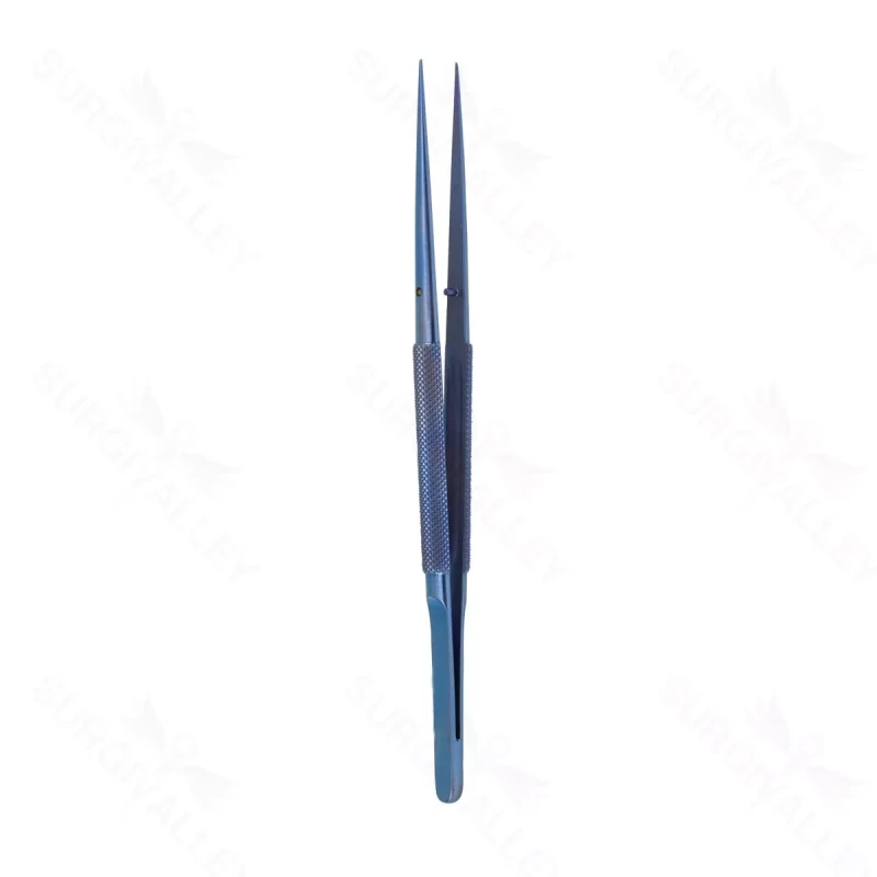 7 1/2″ LighTouch Tiss Forceps – w/o platform 1mm tip