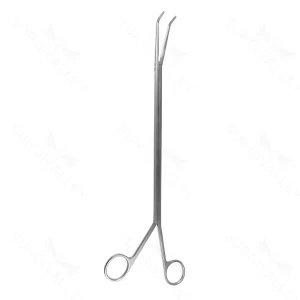 13-1/2" VATS Debakey Forceps 10mm Shaft Right Angle Jaws