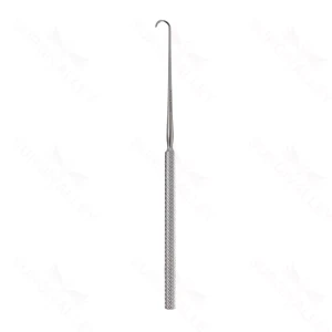 Moldstead,Nerve & Tendon Hook, blunt, 9mm, 6 1/4″