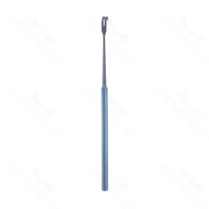 Joseph Skin Hook, dbl prng, 5mm, 6 1/4″ – TITANIUM (S01-79-00-26)