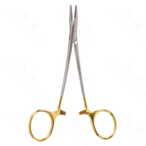 5" Nievert Needle Holder Golden Grip Offset Ring – surgivalley (003210097)