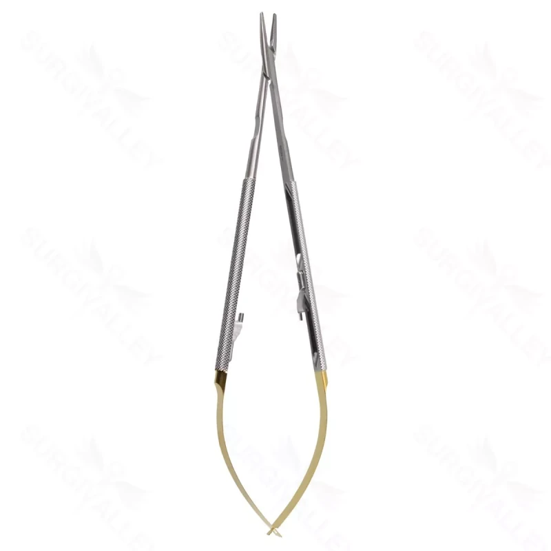 11″ Jacobson “Heavy” Needle Holder – GG w/ lk