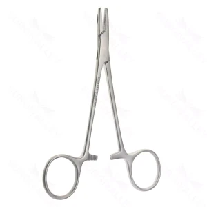 5″ Collier Needle Holder – serrated fenestrated jaw (S01-81-00-13)