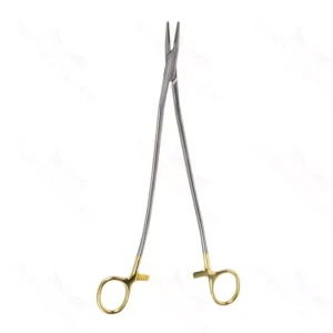 10 1/2″ Bozeman Needle Holder – TC “s” curved shanks crvd jaw (S01-81-00-190)