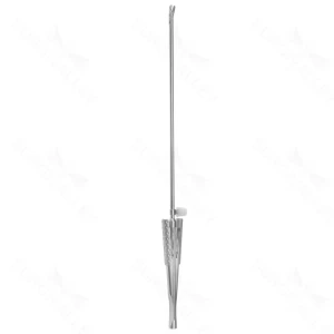 Needle Holder – w/ ratchet TC – Curved (S01-81-00-214)