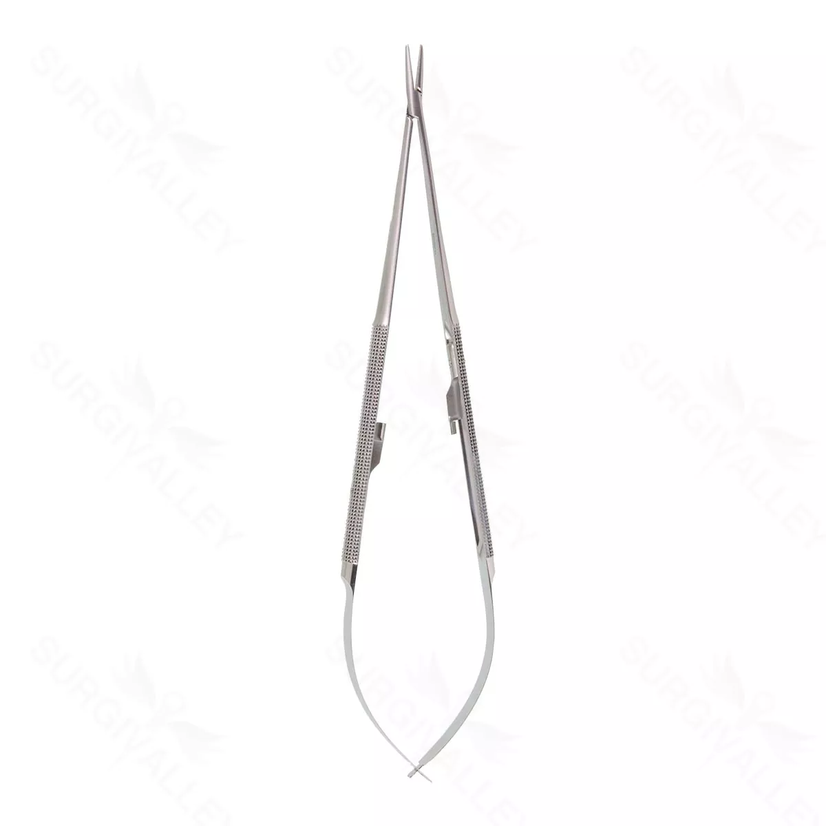 8 1/4″ FineTouch Micro Needle Holder – w/ lock