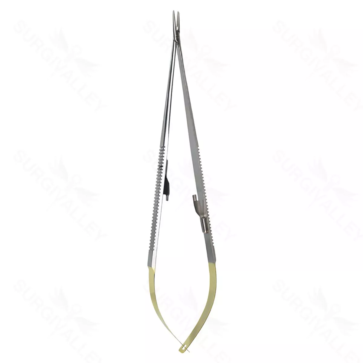 8 1/2″ Castroviejo “GG” Needle Holder – straight serr