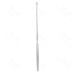 Cushing pituitary spoon 9 1/4" size #2 flat handle, silver plated – surgivalley (027120018)