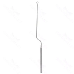 Hardy enucleator 9 1/2" bayonet shaft working length 120mm curved right standard 3.4mm blade round handle – surgivalley (999120092)