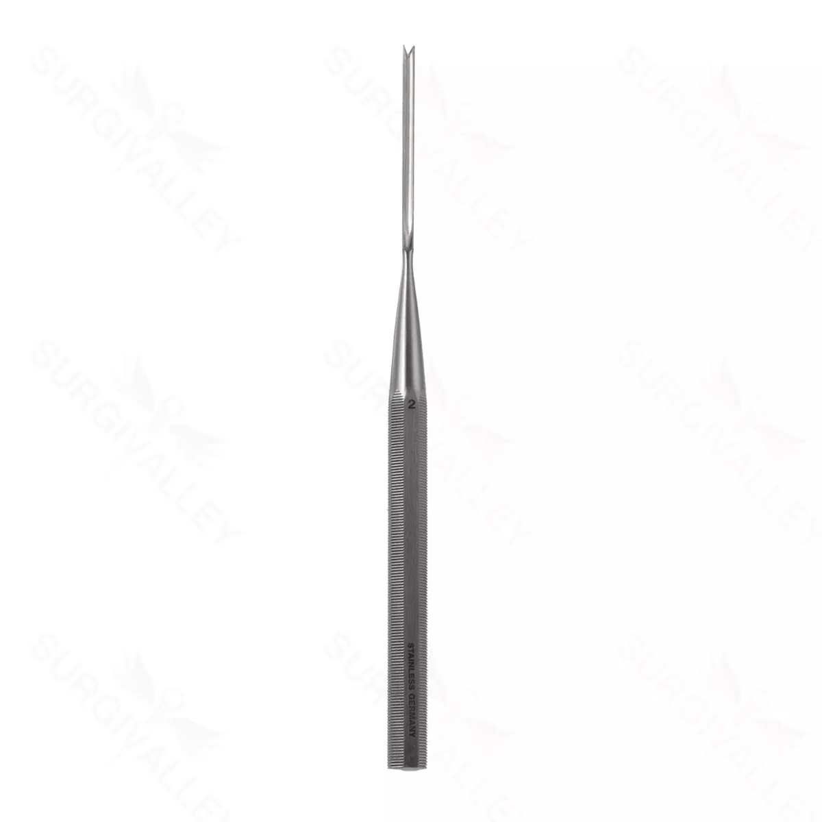 Ballenger Chisel 2mm wide V-shaped edge