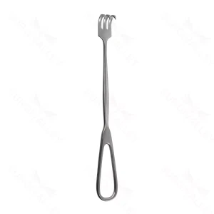 8 3/4″ Volkman Retractor – USA 3 prong sharp (S01-82-00-10)