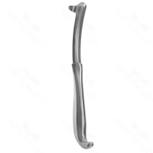 8″ Bauer Intraoral Sigmoid Notch Retractor – Left (S01-82-00-1591)