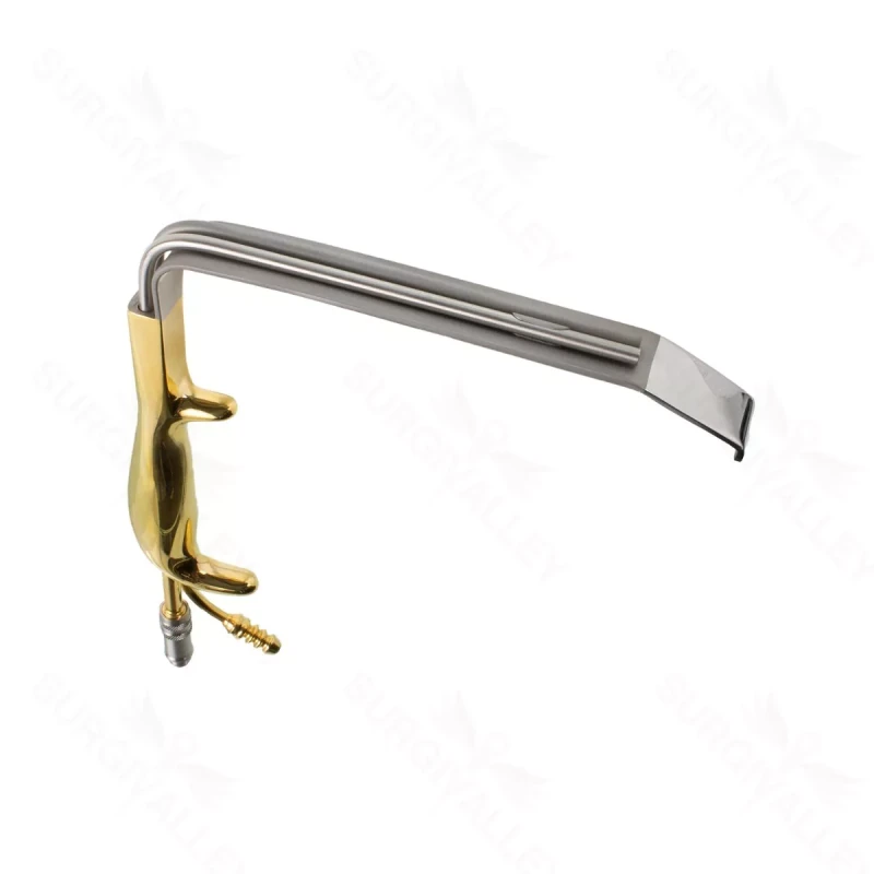 Tebbetts Fiber Optic Retractor – 18cm x 25mm blade