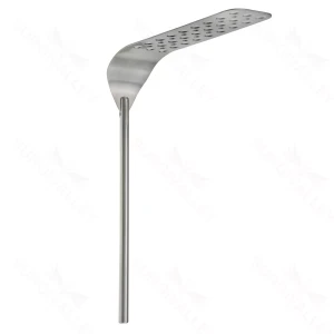 Lobster Malleable Swivel Retractor – 2″ x 6 1/2″ perforated (S01-82-00-466)