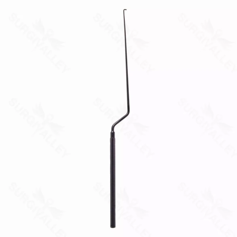 MIS Nerve Hook, angled 90 deg 10 5/8″, angled up 4mm Panther