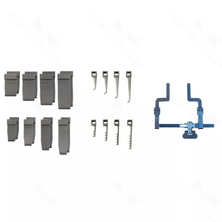 Anteater Microdiscectomy Small Set – Ti Blades & Hinged Frame