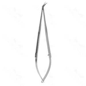 7" Microvascular Spring Handle flat 45° – surgivalley (002210666)