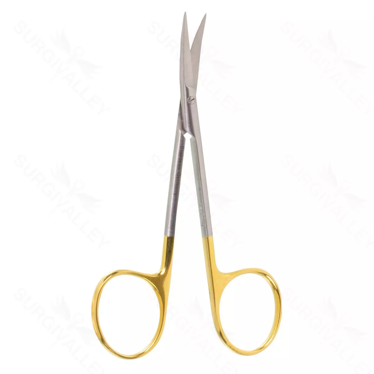 4 1/2″ Iris Scissors – “GG” straight one bld serr
