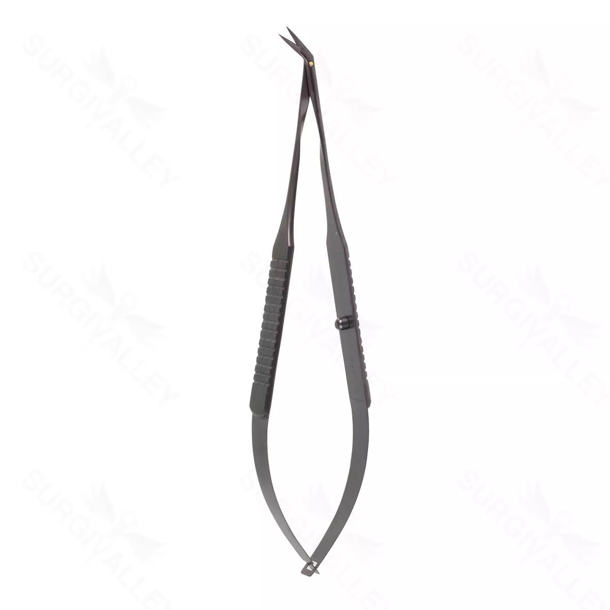 7" Micro Vasc Spring Hndl flat - 45°