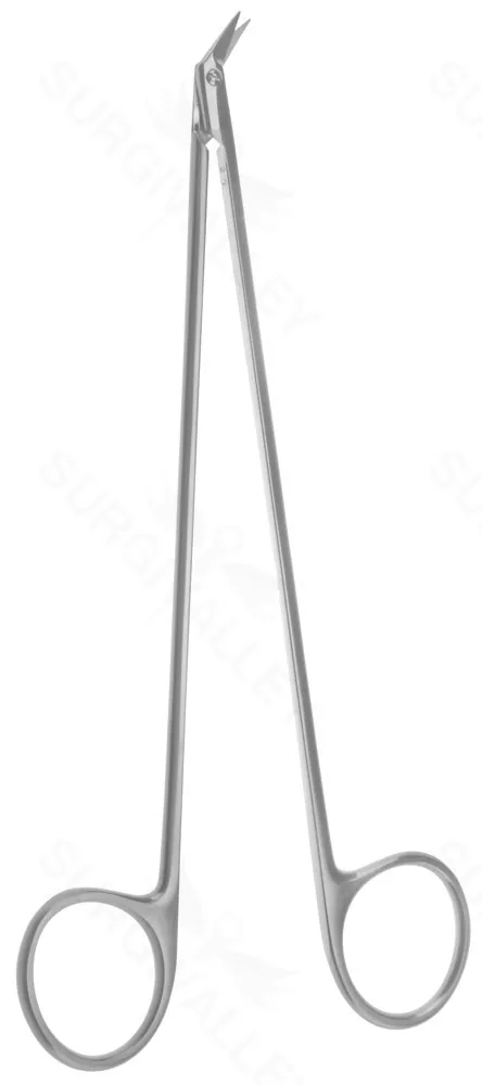 6 1/2″ Beall Coronary Scissors – del 8mm 45° blade