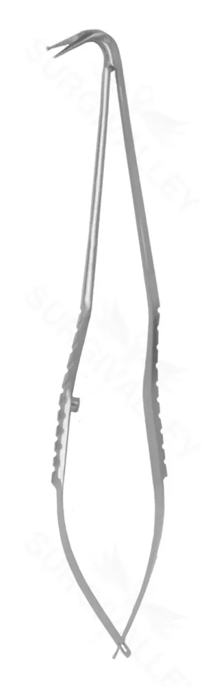 7 1/4″ Mills Circumflex Scissors – 125° ang 1mm ball tip