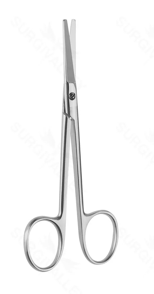 Dorsal Scissors straight blunt 4 3/4″