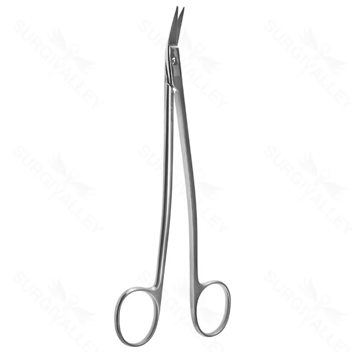 6 5/8″ Dean Tonsil Scissors ang serr blds