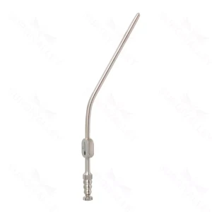 Raindrop Suction Tube – 12fr tapered angled W/L 4″ (S01-87-00-322)