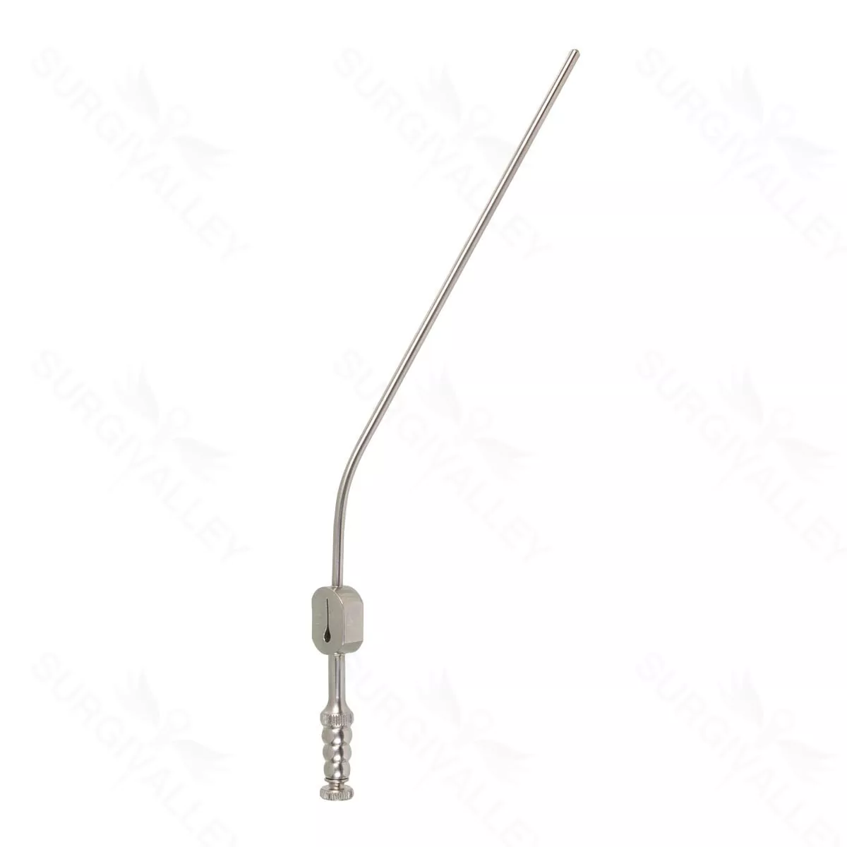 Teardrop Suction Tube non-taper angled With L 5 3/4" 12fr