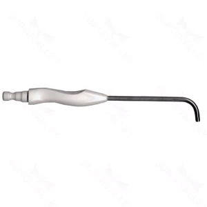 Single-Use 90 Deg Curved Sinus Suction 9fr Rounded Tip