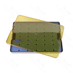 10 x 15 x 1.5″ Microsurgical Instrument Tray 2-level Base & Insert Tray 2 mats (S01-88-00-11)