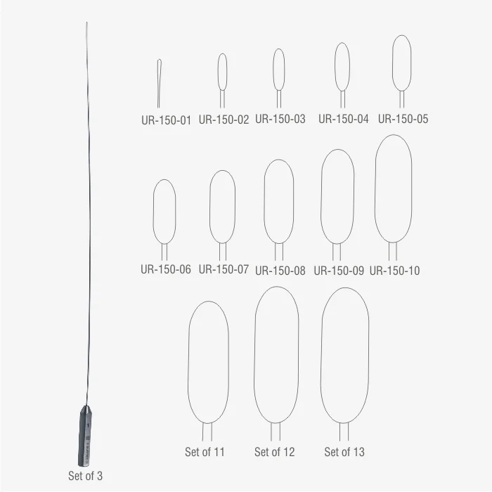 Bakes common bile duct dilators 9" 10.0mm