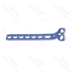 4.5mm T Buttress Locking Plate 3 to 10 Holes 8 pcs set Orthopedic (SV-10-1559)