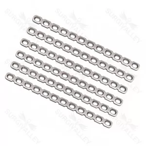 Reconstruction Bone Plate 5.5 mm Set Of 6 Pieces With Screw 5.5 mm 100 Pcs (SV-10-1702)