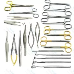 Blepharoplasty Instruments Set Of 30 Pieces (SV-98-844)
