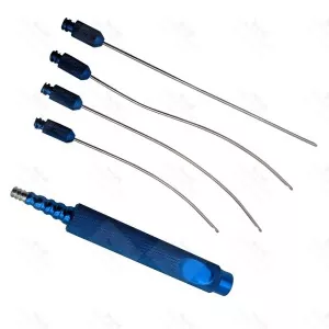 Breast Liposuction Cannula Set Fat Injection And Harvesting Set (SV-98-1124)