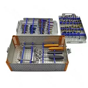 Coloured Titanium Black Belt Cervical Retractor System Set (SV-10-2823)