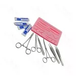 Suture Practice Kit for Medical Students - Stainless Steel Set