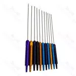 Liposuction Cannula Set (5 Cannulas) - Face Surgery - SV - 98 - 1189