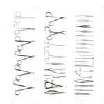 Retinal Surgery Instrument Set
